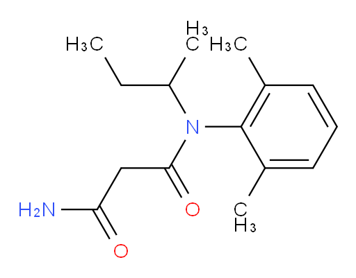 N1-(sec-butyl)-N1-(2,6-dimethylphenyl)malonamide