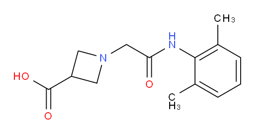 1-(2-((2,6-dimethylphenyl)amino)-2-oxoethyl)azetidine-3-carboxylic acid