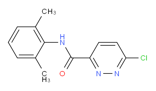 6-chloro-N-(2,6-dimethylphenyl)pyridazine-3-carboxamide