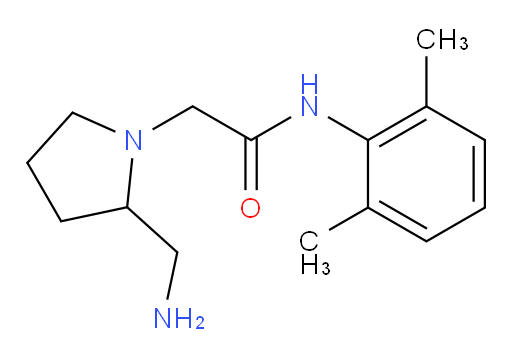 2-(2-(aminomethyl)pyrrolidin-1-yl)-N-(2,6-dimethylphenyl)acetamide