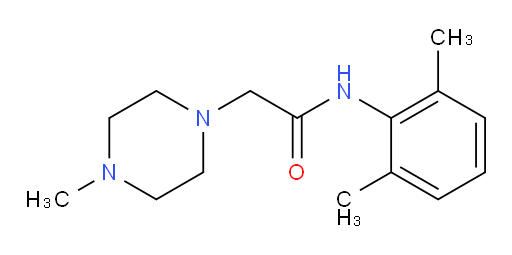 N-(2,6-dimethylphenyl)-2-(4-methylpiperazin-1-yl)acetamide