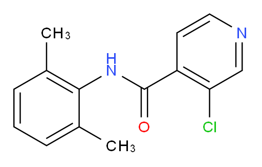 3-chloro-N-(2,6-dimethylphenyl)isonicotinamide
