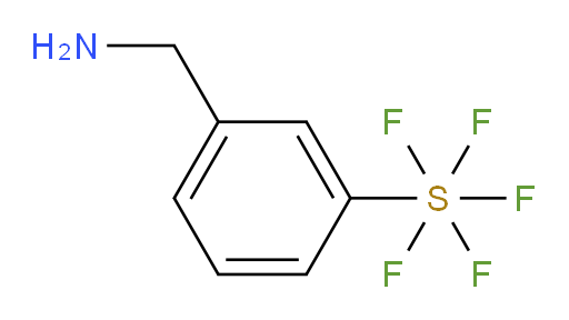 Sulfur, [3-(aminomethyl)phenyl]pentafluoro-, (OC-6-21)-