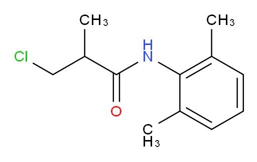 3-chloro-N-(2,6-dimethylphenyl)-2-methylpropanamide