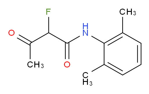 N-(2,6-dimethylphenyl)-2-fluoro-3-oxobutanamide