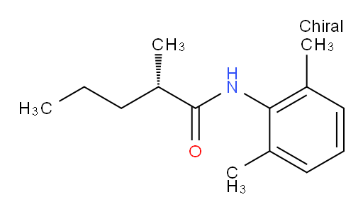 (S)-N-(2,6-dimethylphenyl)-2-methylpentanamide