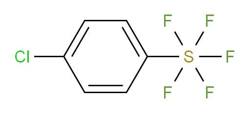(OC-6-21)-(4-Chlorophenyl)pentafluorosulfur (ACI)