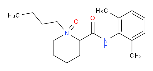 1-Butyl-1-oxido-N-(2,6-dimethylphenyl)-2-piperidinecarboxamide hydrochloride