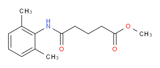 methyl 5-((2,6-dimethylphenyl)amino)-5-oxopentanoate