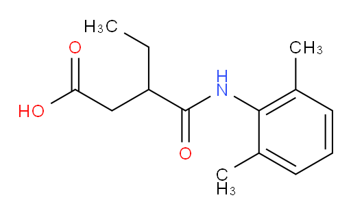 3-((2,6-dimethylphenyl)carbamoyl)pentanoic acid