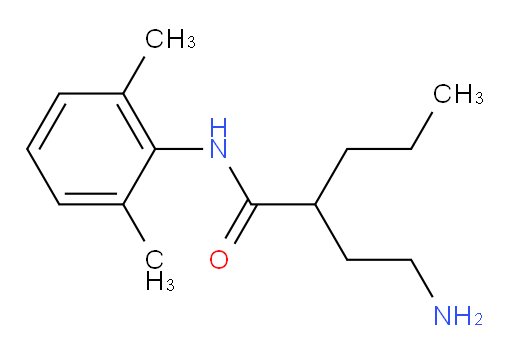 2-(2-aminoethyl)-N-(2,6-dimethylphenyl)pentanamide