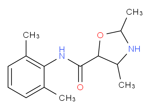 N-(2,6-dimethylphenyl)-2,4-dimethyloxazolidine-5-carboxamide