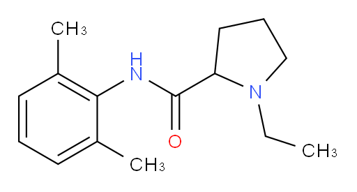 N-(2,6-dimethylphenyl)-1-ethylpyrrolidine-2-carboxamide