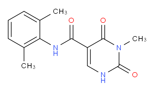 N-(2,6-dimethylphenyl)-3-methyl-2,4-dioxo-1,2,3,4-tetrahydropyrimidine-5-carboxamide