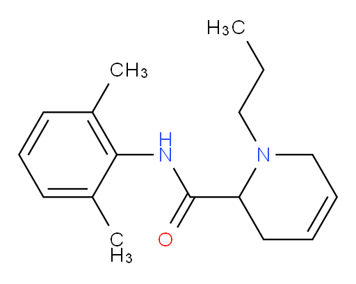 N-(2,6-dimethylphenyl)-1-propyl-1,2,3,6-tetrahydropyridine-2-carboxamide