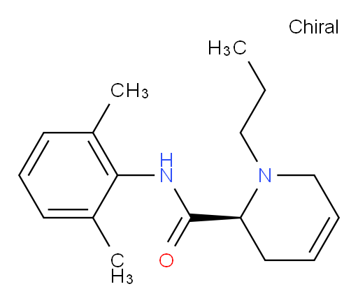 (S)-N-(2,6-dimethylphenyl)-1-propyl-1,2,3,6-tetrahydropyridine-2-carboxamide