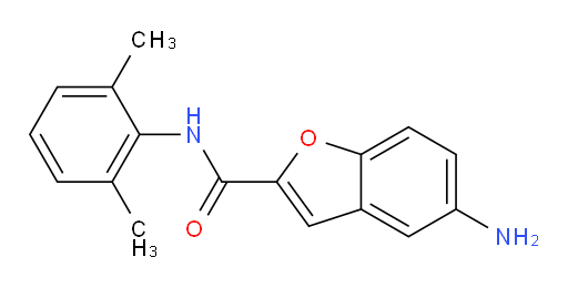 5-amino-N-(2,6-dimethylphenyl)benzofuran-2-carboxamide