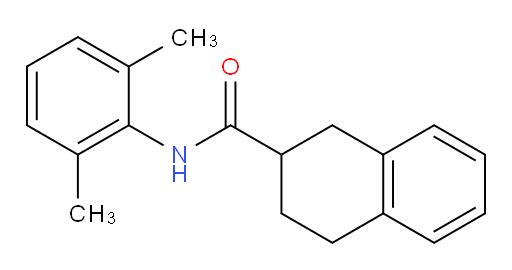N-(2,6-dimethylphenyl)-1,2,3,4-tetrahydronaphthalene-2-carboxamide