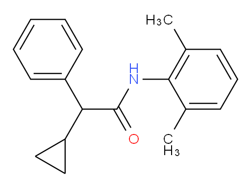 2-cyclopropyl-N-(2,6-dimethylphenyl)-2-phenylacetamide