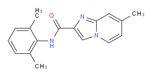 N-(2,6-dimethylphenyl)-7-methylimidazo[1,2-a]pyridine-2-carboxamide