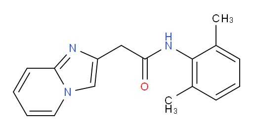 N-(2,6-dimethylphenyl)-2-(imidazo[1,2-a]pyridin-2-yl)acetamide