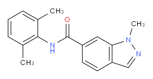 N-(2,6-dimethylphenyl)-1-methyl-1H-indazole-6-carboxamide