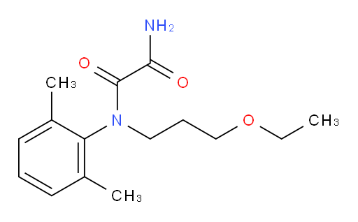 N1-(2,6-dimethylphenyl)-N1-(3-ethoxypropyl)oxalamide