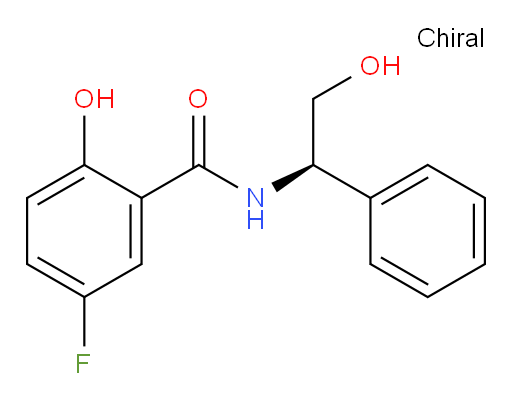 (R)-5-fluoro-2-hydroxy-N-(2-hydroxy-1-phenylethyl)benzamide