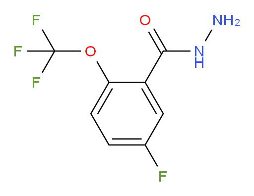 5-fluoro-2-(trifluoromethoxy)benzohydrazide