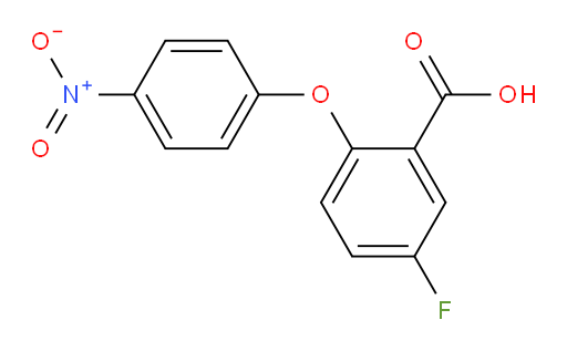 5-fluoro-2-(4-nitrophenoxy)benzoic acid