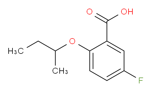 2-(sec-butoxy)-5-fluorobenzoic acid