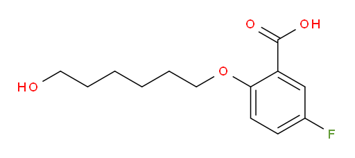 5-fluoro-2-((6-hydroxyhexyl)oxy)benzoic acid
