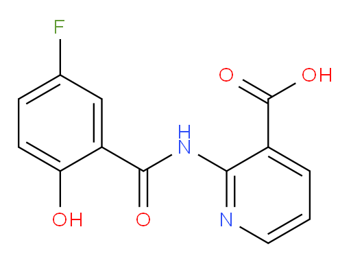 2-(5-fluoro-2-hydroxybenzamido)nicotinic acid