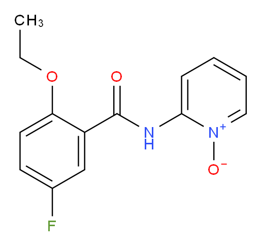 2-(2-ethoxy-5-fluorobenzamido)pyridine 1-oxide