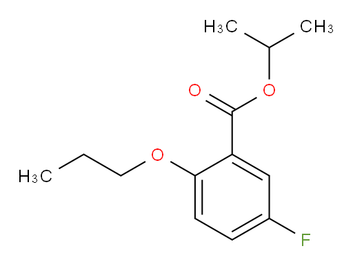 isopropyl 5-fluoro-2-propoxybenzoate