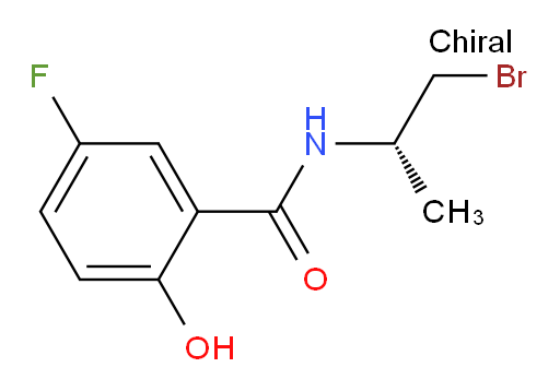 (S)-N-(1-bromopropan-2-yl)-5-fluoro-2-hydroxybenzamide