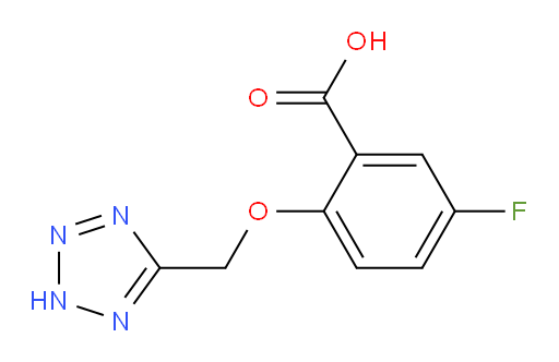 2-((2H-tetrazol-5-yl)methoxy)-5-fluorobenzoic acid