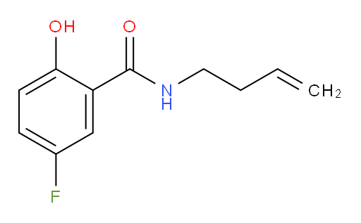 N-(but-3-en-1-yl)-5-fluoro-2-hydroxybenzamide
