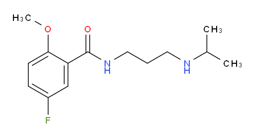 5-fluoro-N-(3-(isopropylamino)propyl)-2-methoxybenzamide