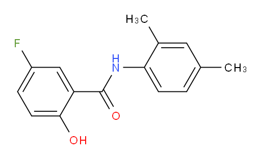 N-(2,4-dimethylphenyl)-5-fluoro-2-hydroxybenzamide
