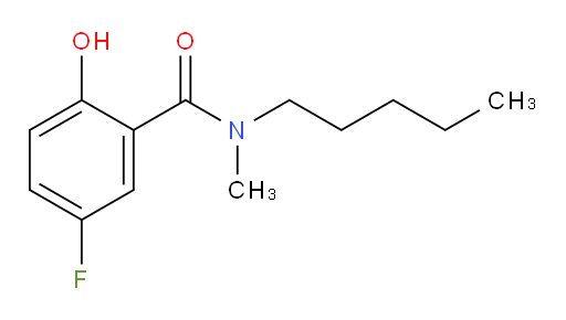 5-fluoro-2-hydroxy-N-methyl-N-pentylbenzamide