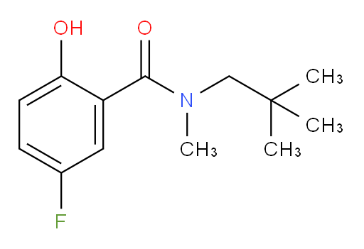 5-fluoro-2-hydroxy-N-methyl-N-neopentylbenzamide