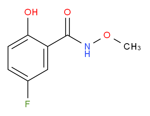 5-fluoro-2-hydroxy-N-methoxybenzamide