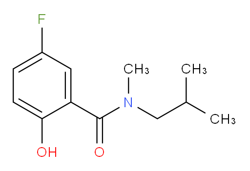 5-fluoro-2-hydroxy-N-isobutyl-N-methylbenzamide