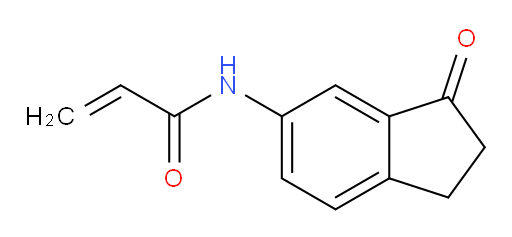 N-(3-oxo-2,3-dihydro-1H-inden-5-yl)acrylamide