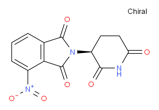(S)-2-(2,6-dioxopiperidin-3-yl)-4-nitroisoindoline-1,3-dione
