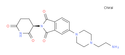 (R)-5-(4-(2-aminoethyl)piperazin-1-yl)-2-(2,6-dioxopiperidin-3-yl)isoindoline-1,3-dione