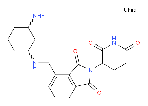 4-((((1R,3S)-3-aminocyclohexyl)amino)methyl)-2-(2,6-dioxopiperidin-3-yl)isoindoline-1,3-dione