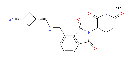 4-(((((1s,3s)-3-aminocyclobutyl)methyl)amino)methyl)-2-(2,6-dioxopiperidin-3-yl)isoindoline-1,3-dione