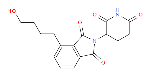 2-(2,6-dioxopiperidin-3-yl)-4-(4-hydroxybutyl)isoindoline-1,3-dione